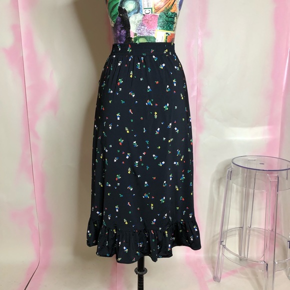 & Other Stories Paris Atelier Floral Ruffle Skirt - Picture 5 of 7